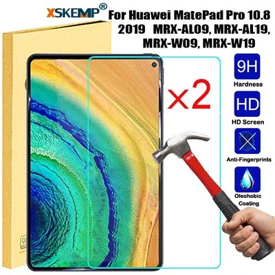 2Pcs For Microsoft Surface Pro 6 2018 Pro 7 Tempered Glass Screen Protector Film - Image 1 of 4