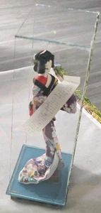 Estuche interior de vidrio para geisha orientado hacia atrás 9,5" - Imagen 1 de 9
