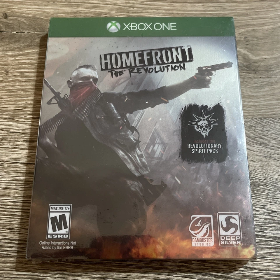 Homefront: The Revolution Steelbook Edition (Microsoft Xbox One) NEW SEALED - Image 1 of 4