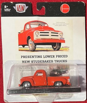 M2 MACHINES 1954 STUDEBAKER 3R TRUCK RED. SEE COMBINED OFFERS! - Image 1 of 2