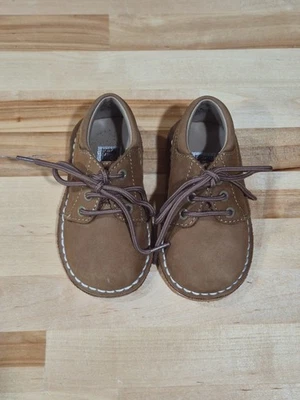 Sapatos sociais masculinos L’amour marrom camurça com cadarço tamanho 6 couro  - Imagem 1 de 4