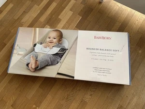 BabyBjörn Baby Wippe - Balance Soft in Khaki/Beige - Sehr guter Zustand - Bild 1 von 6