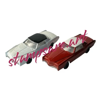 Vintage 1960s BACHMANN Plastic HO Cars Cadillac El Dorado Red & White Variations - Image 1 of 4