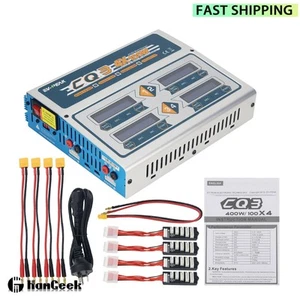 EV-PEAK CQ3 100W 10A 1-6S Battery Balance Charger LiPo LiFe NiMH NiCd Battery - Picture 1 of 8