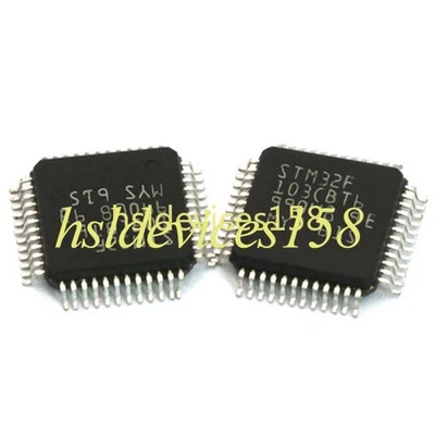 2pc New STM32F103CBT6 LQFP-48 32-bit microcontroller ARM chip - Image 1 of 3