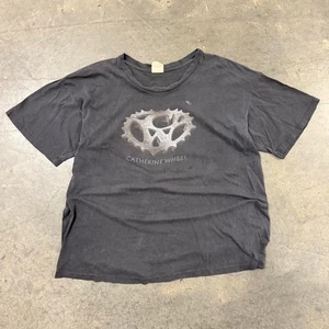 Vintage 90s Catherine Wheels T Shirt “Black Metallic” Size XL Shoegaze - Picture 1 of 8