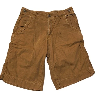 Lucky Brand Mens Brown Cargo Shorts Size 29 Cotton Casual Summer Outdoor - Image 1 of 4