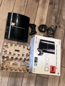 Sony PlayStation 3 PS3 80GB CECHL01 Console Complete CIB Reset SERIAL MATCHING - Picture 1 of 17