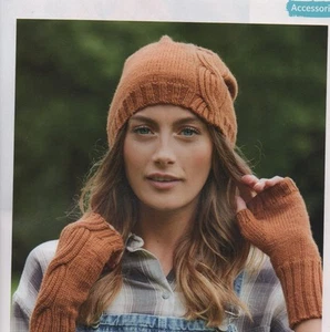 SCHEURICH HAT & MITTS - Knitting Pattern - YARN STORIES FINE MERINO DK - Picture 1 of 6