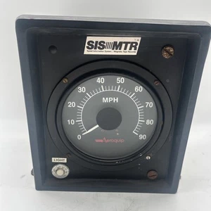 Aeroquip SIS MTR 50-07530-r9-b0 0-90 locomotive train speedometer - Picture 1 of 6