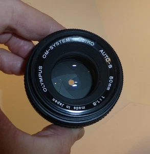 Olympus OM-System Zuiko 50mm f1.8 Manual Focus Lens OPTICAL ISSUES READ !! (647) - Picture 1 of 5