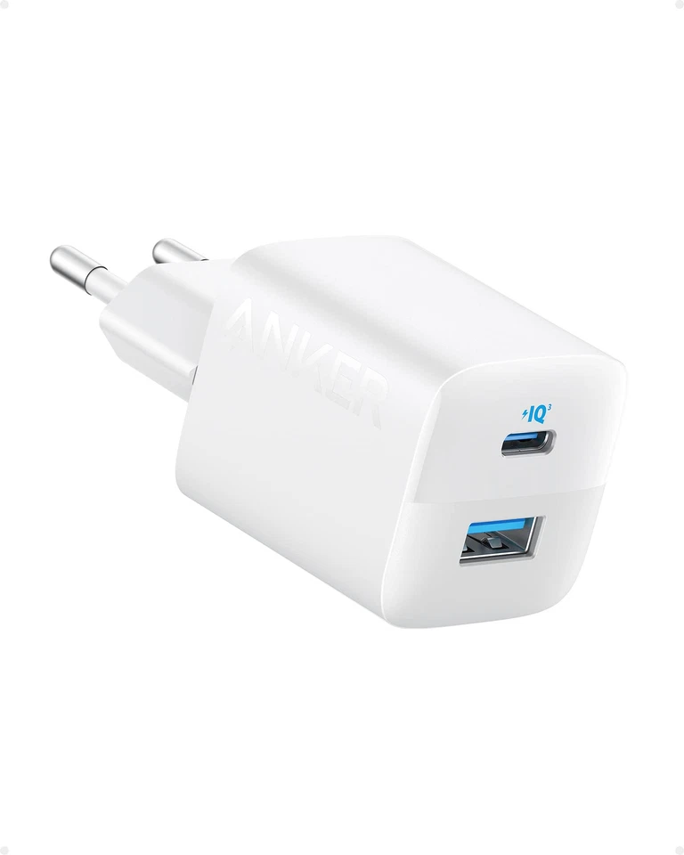 Anker Caricatore iPhone USB C 323 (33 W), compatto, con 2 porte per (u4M) - Immagine 1 di 1