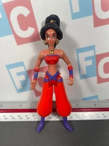 1995 Mattel Disney's Aladdin TV Articulated Figures Series Jasmine in Red Figure - Picture 1 of 4