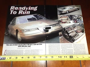 1996 LINCOLN MARK VIII EL MIRAGE BONNEVILLE ORIGINAL 2000 ARTICLE - Bild 1 von 8