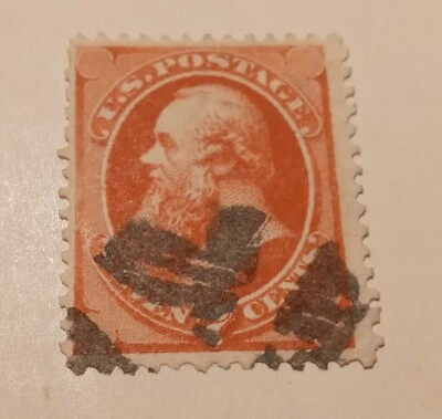 US Stamp Scott #149 Stanton 1871 ...Used Ng…SCV. 7c. Domination Of 7c Not Listed - Image 1 of 2