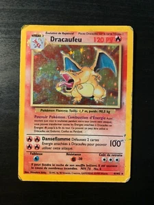 Carte Pokémon : Dracaufeu 4/102 Set de Base Edition 2 Wizards Française - Imagen 1 de 5