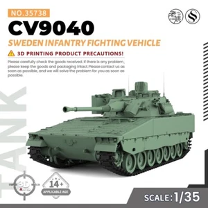 SSMODEL WOT SS35738 V1.9 1/35 Model Kit Sweden CV9040 Infantry Fighting Vehicle - Bild 1 von 5