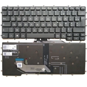 French Backlit laptop keyboard for DELL Latitude 7400 2-in-1 9410 2-in-1 FR - Picture 1 of 5