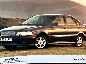 Volvo S40 Car Promo Press Release Photo Free Post Frameable - Picture 1 of 1