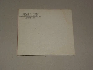 Pearl Jam 2000 Official Live Bootleg #28 Greensboro 8/6/00 Greensboro Coliseum - Picture 1 of 9