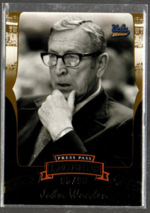 2006-07 Press Pass Legends Gold #68 John Wooden /99