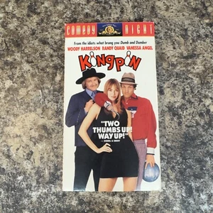 Kingpin VHS Randy Quaid Woody Harrelson Cult Classic Comedy MGM - Picture 1 of 6