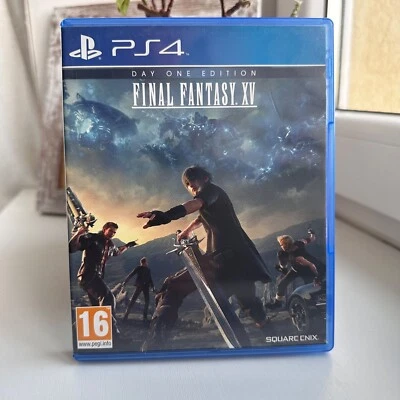 Final Fantasy XV Day One Edition PS4 PlayStation 4 |Tested Complete w/Manual PAL - Image 1 of 4