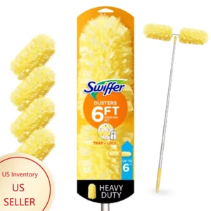 Swiffer Dusters Heavy Duty Super Extendable Handle Dusting Kit(Extension Pole - Picture 1 of 17