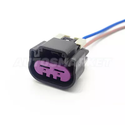 Radiator Fan Switch Connector Pigtail PT-2649 For GMC Yukon XL 1500 2005-2012 - Imagem 1 de 4