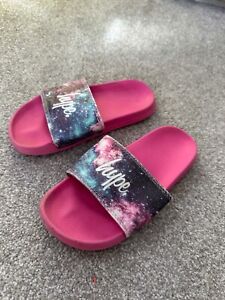 Hype girls slippers size 1UK, very good condition, FREE UK POSTAGE
