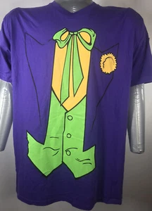 Joker T Shirt Batman Official Full Front Size Large - Picture 1 of 4