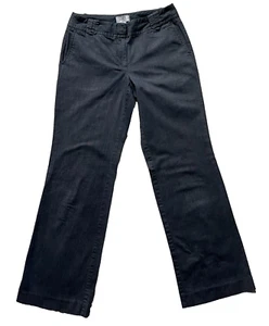 Gebrauchte Ann Taylor LOFT Petite Damenhose Größe 2P anthrazit - Bild 1 von 6