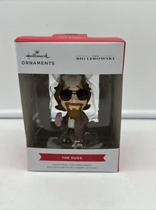 THE BIG LEBOWSKI ORNAMENT figure THE DUDE CHRISTMAS Hallmark NIB New in Box - Picture 1 of 5