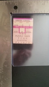 PRINCE - TALÓN DE BOLETO DE CONCIERTO VINTAGE 28 DE DICIEMBRE DE 1984 ST. PAUL "PURPLE RAIN" - Imagen 1 de 1