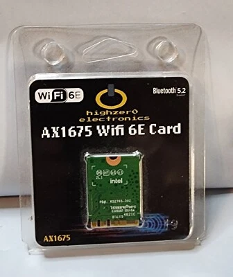 HighZerO AX1675x Killer Series Upgraded WiFi 6E Gaming Adapter - Image 1 of 2