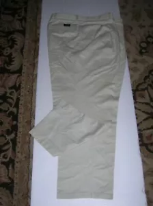 DOCKERS HERRENHOSE weiß W 42 L 30 100 % Baumwolle plissiert klassische Passform - Bild 1 von 2