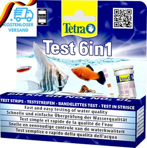 Tetra Test 6In1 - Wassertest Für Das Aquarium, Schnelle Und Einfache Überprüfung - Bild 1 von 12
