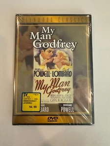 My Man Godfrey, Powell, Lombard, DVD, 1936 Sealed Charity DS44 - Picture 1 of 2