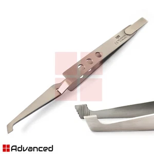 Orthodontic Bracket Holding Removing Bonding Forceps Reverse Action Tweezer Lab - Picture 1 of 2