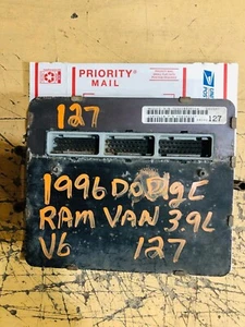 Dodge Ram 1996 furgoneta V6 3,9 L at ecm ecu motor computador 56040127 127 - Imagen 1 de 3