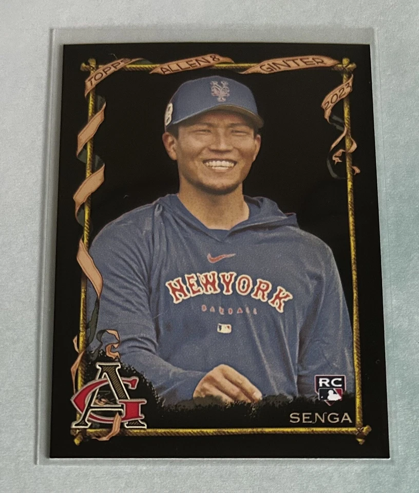 Kodai Senga 2023 Topps Allen & Ginter X #257 New York Mets Rookie RC - Image 1 of 4
