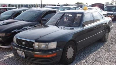 Espejo retrovisor derecho usado se adapta a: Lexus LS400 1991 Power con opción de ajuste de memoria R Foto 1 de 4