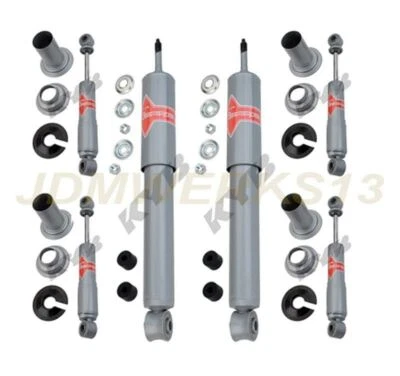 KYB 6 AMORTIGUADORES PUNTALES 2 DELANTEROS 4 TRASEROS JAGUAR XJ12 XJ6 XJS 68 - 82 83 84 85 86 87 Foto 1 de 4