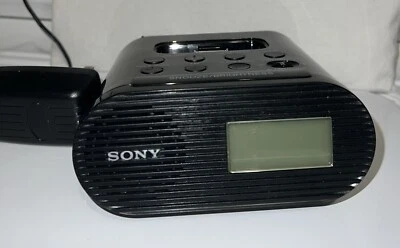 Sony ICF-C05IP 30-Pin iPhone iPod Alarm Clock Radio Speaker Dock AC Adapter - Image 1 of 4