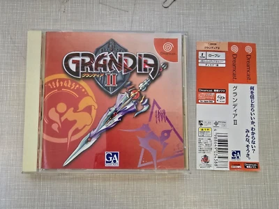 Grandia 2  Sega Dreamcast Japanese Title  Tested And Works USA Seller - Image 1 of 3