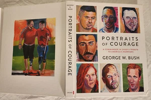 Bush, George W., PORTRAITS OF COURAGE - 2017 1st/1st - Picture 1 of 7