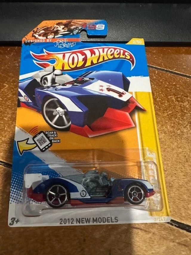 2012 Hot Wheels New Models Imparable #3 Blue - Image 1 of 1