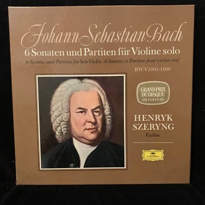 HENRYK SZERYNG violin - BACH Sonatas & Partitas - DG ST 3LP BOX - Image 1 of 4