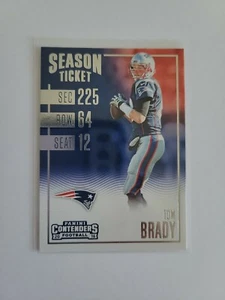 2016 Panini Contenders Football #58 Tom Brady New England Patriots Buccaneers - Picture 1 of 2