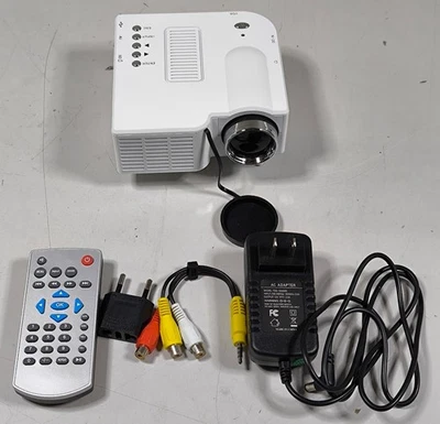 Mini Home HD LED Projector - Untested, Signs of Use - Image 1 of 4